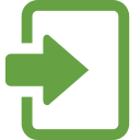 green login symbol
